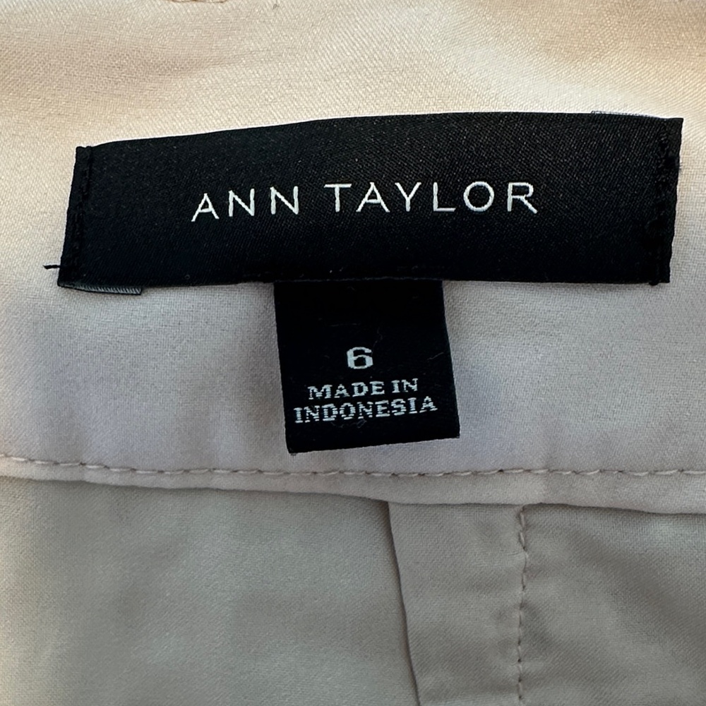 Ann Taylor Aqua Cutout Pencil Skirt - Picture 3 of 4